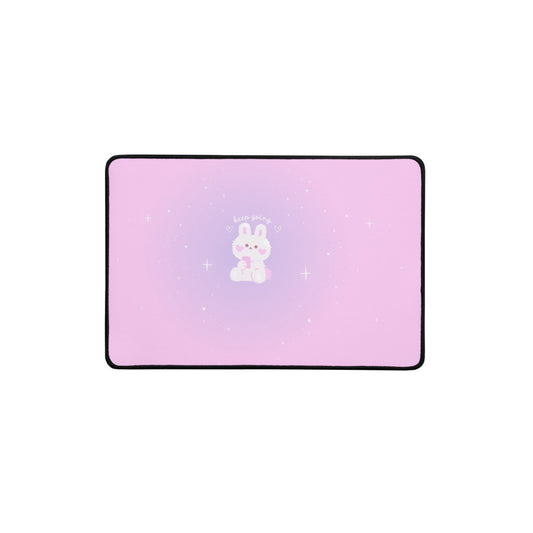 Hop Into Productivity – Bunny-Themed Desk Mat